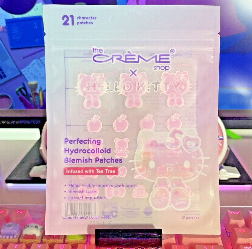The Creme Shop Sanrio Hello Kitty 50th Hydrocolloid Acne Blemish Pimple Patches